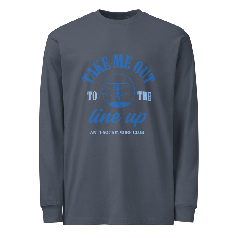 Men's Line Up Heavyweight Long Sleeve Tee