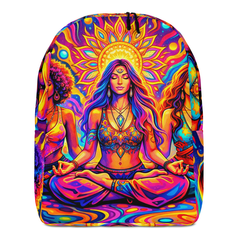 Meditation healing-Minimalist Backpack