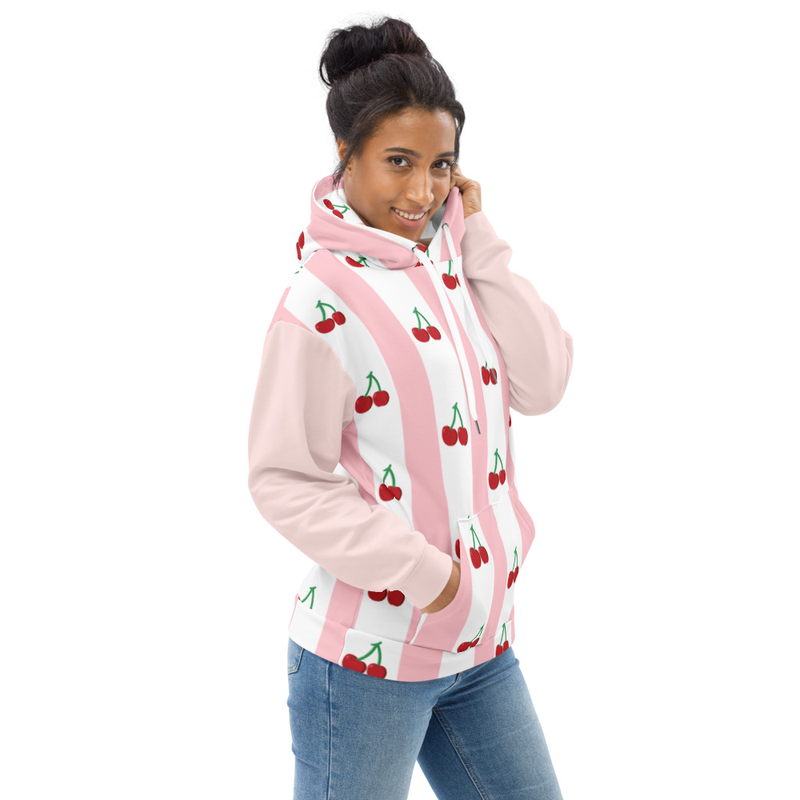 CHERRY BOMB PINK HOODIE