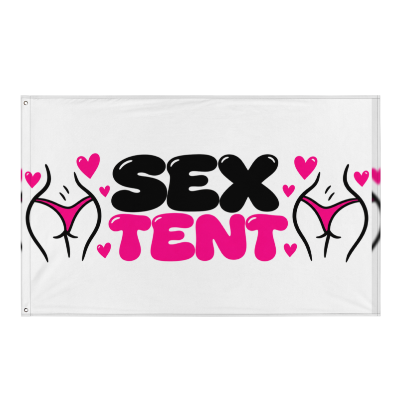 CC-FLG-02 Sex Tent — Festival Flag — supplier product preview
