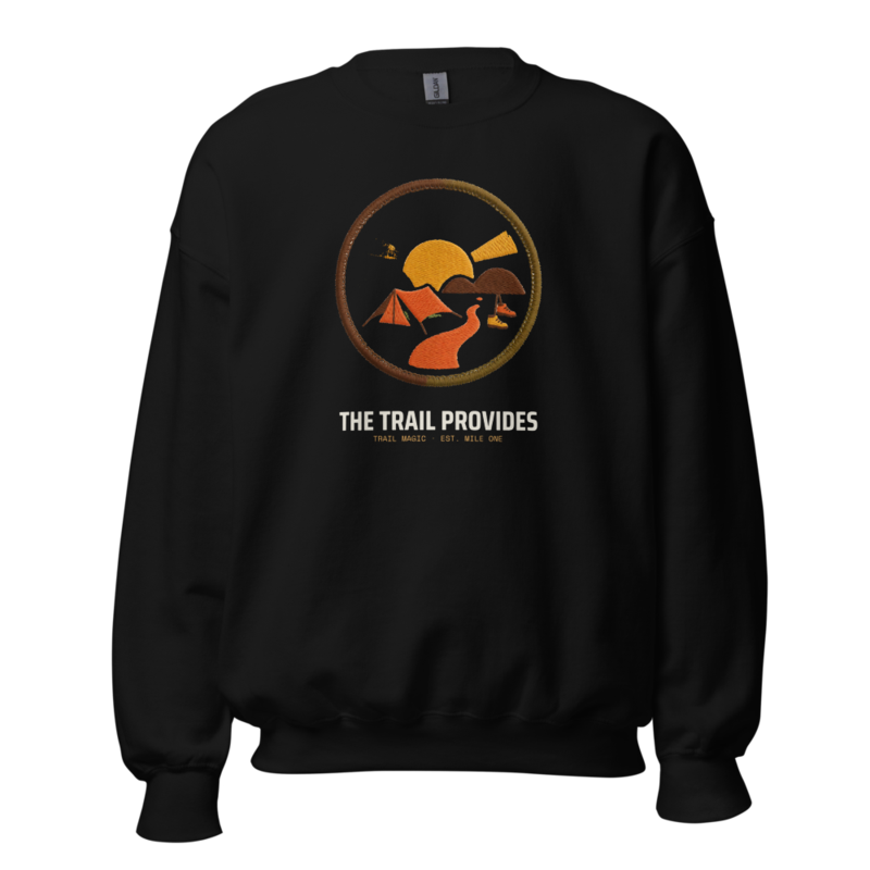 The Trail Provides Crewneck (Artist Series) mockup
