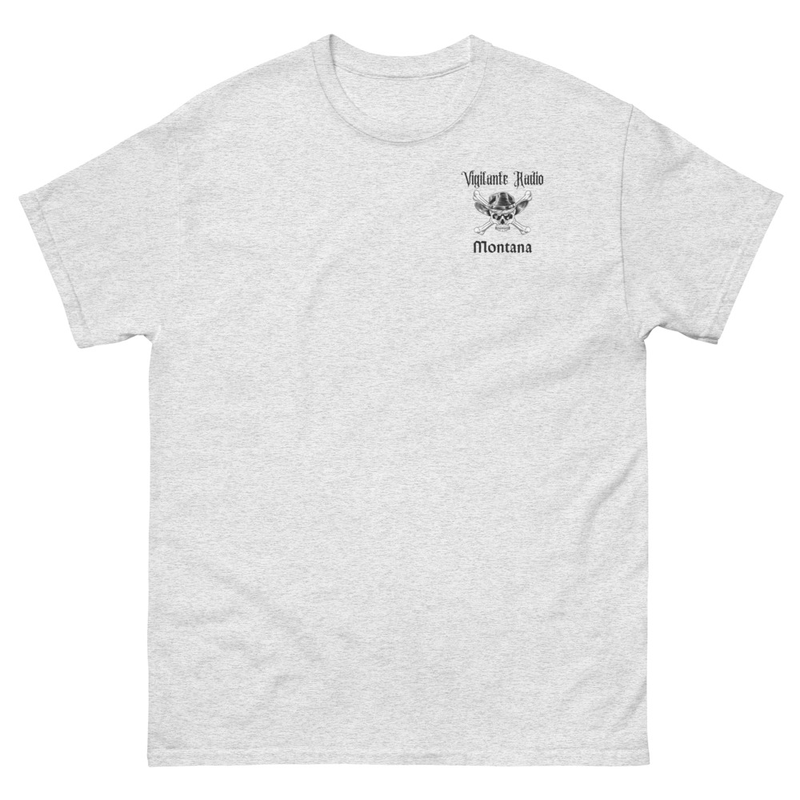 Vigilante Radio Front Logo classic tee