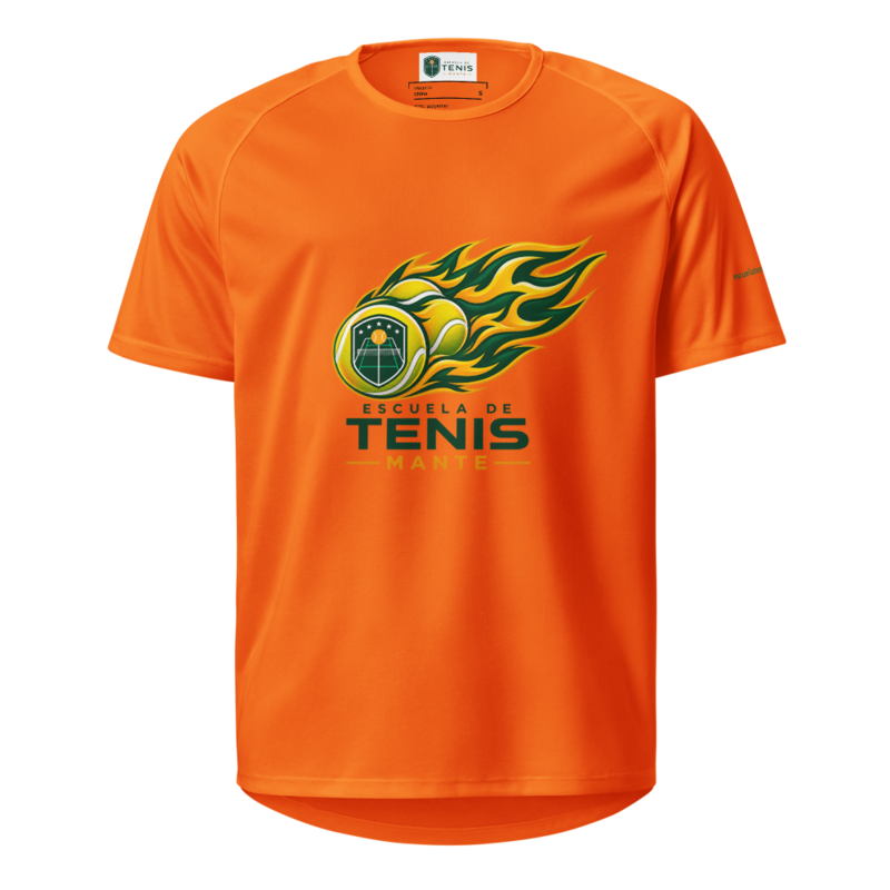 Playera On Fire | Escuela de Tenis Mante – XL, Neon Orange