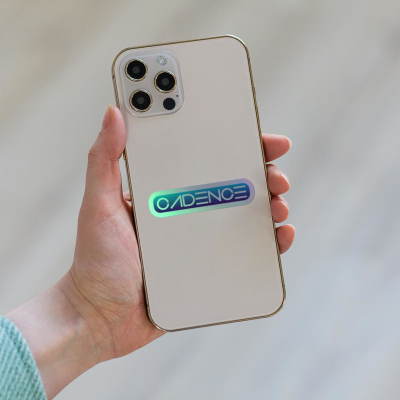 Cadence Holographic stickers