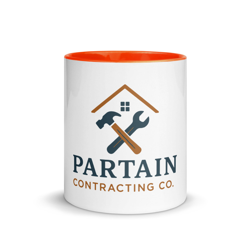 Partain Coffee Mug – 11 oz, Orange