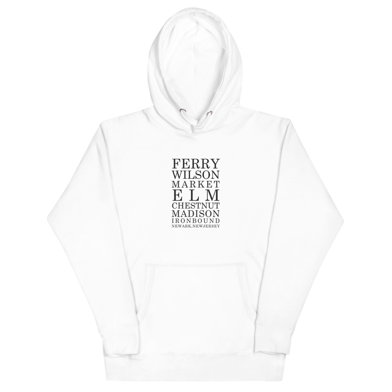 Street Hoodie – S, White