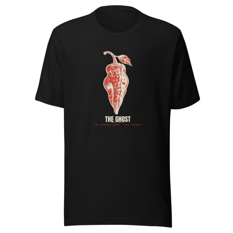 The Ghost Tee — Hot Sauce merch