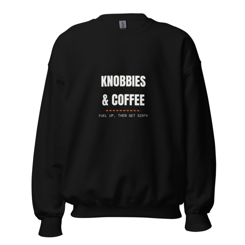 KNOBBIES & COFFEE Crewneck mockup