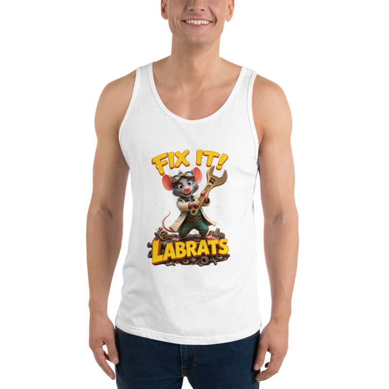 Sprocket Sparksqueak Fix It Vest Tank