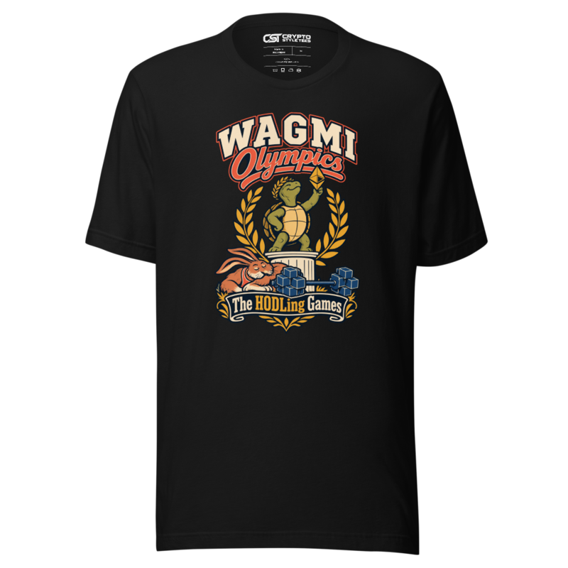 WAGMI Olympics The HODLing Games T Shirt