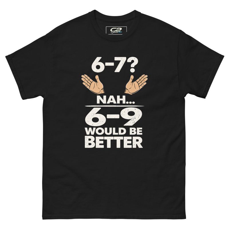 Funny 6-9 Number Joke T-Shirt