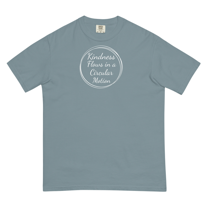 Kindness Flows Unisex heavyweight tee