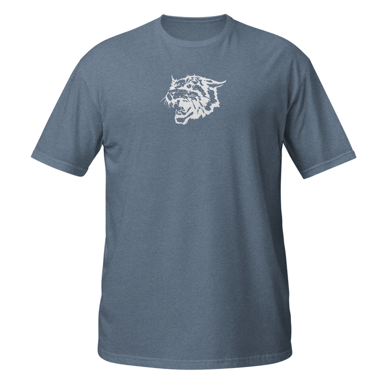 Short-Sleeve Unisex T-Shirt – S, Heather Indigo