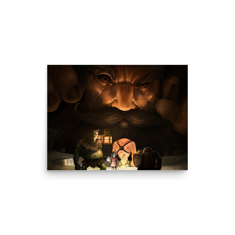 Matte Print: Giant (no logo)
