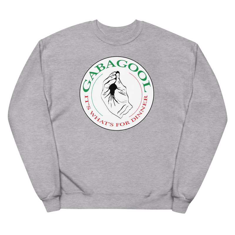 Gabagool - Italian Hand Gesture - Unisex fleece sweatshirt
