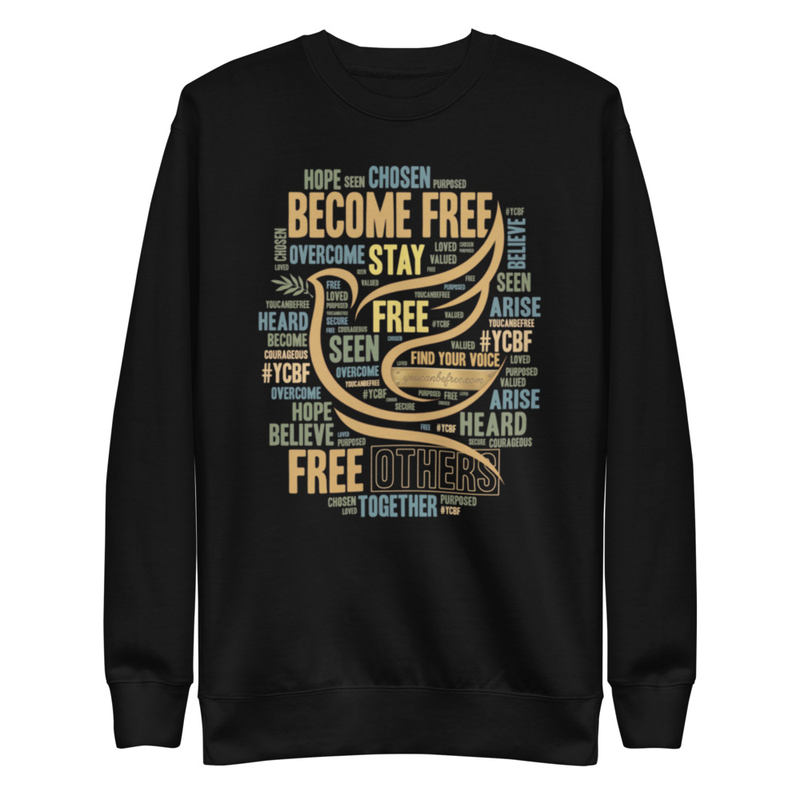 YCBF Word Cloud Sweatshirt