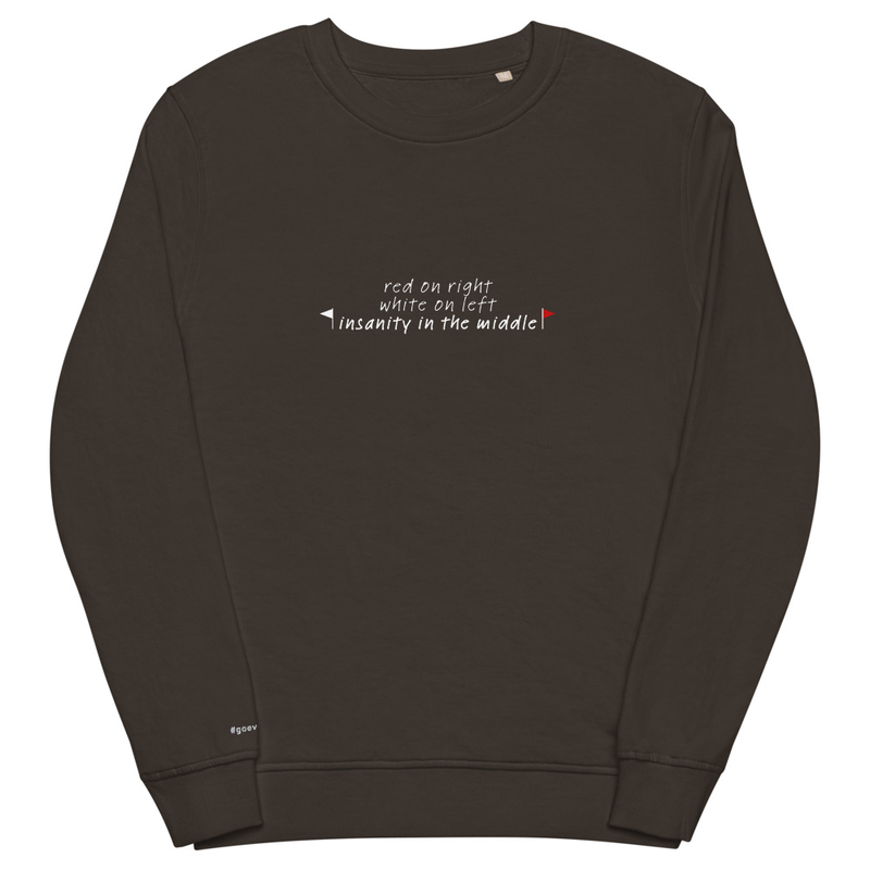 Insanity in the Middle Crewneck Sweatshirt view 4