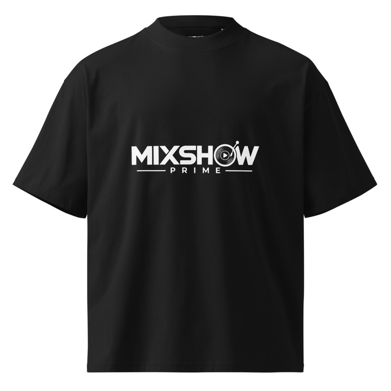 Unisex organic oversized high neck t-shirt DEMO