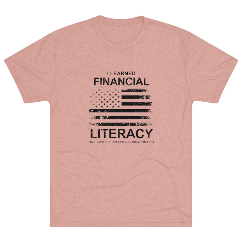 Unisex Tri-Blend Crew T-Shirt |  Veteran's Day v2 – XL, Desert Pink