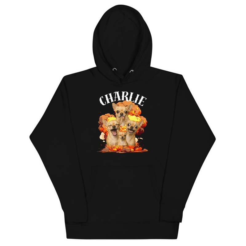 Customized Pet Explosion - Unisex Hoodie