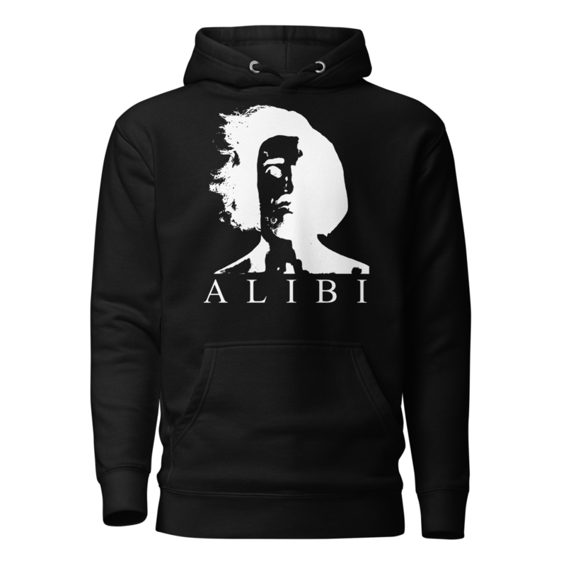 ALIBI B&W hoodie
