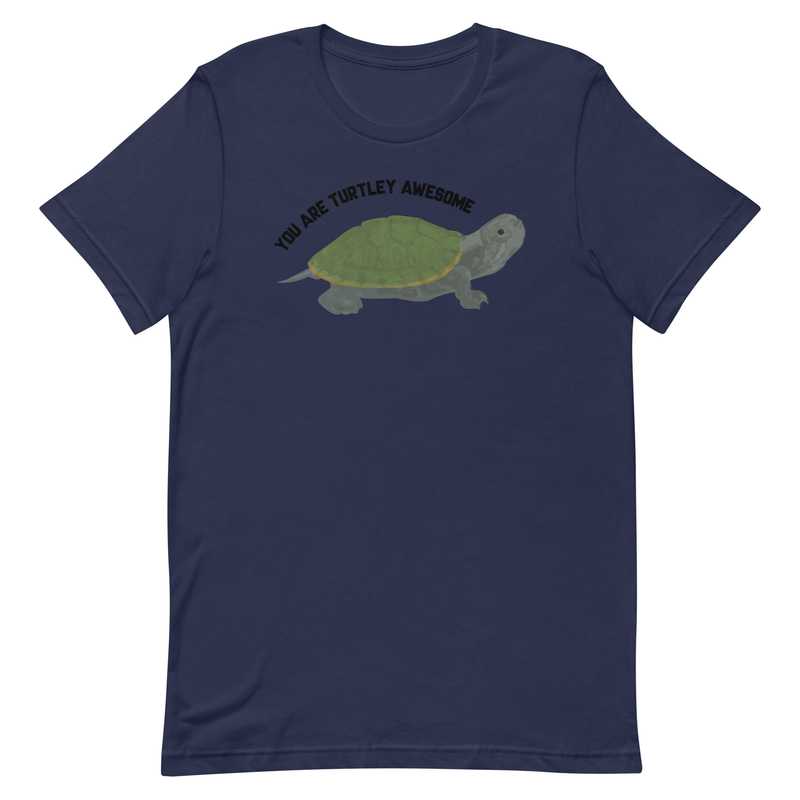 You Are Turtley Awesome ! Men’s Premium T Shirt - you are totally awesome, awesome pun shirt, puns, funny, funny shirt