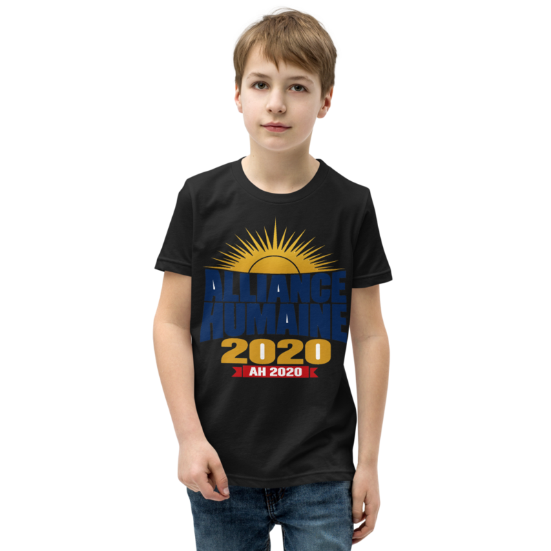 Visuel du produit T-shirt enfant ALLIANCE HUMAINE 2020