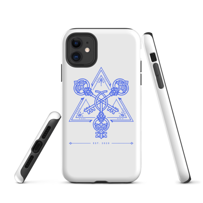 Uncle Benny ® Neon Keyring II Phone Case Neon Blue EST. 2020