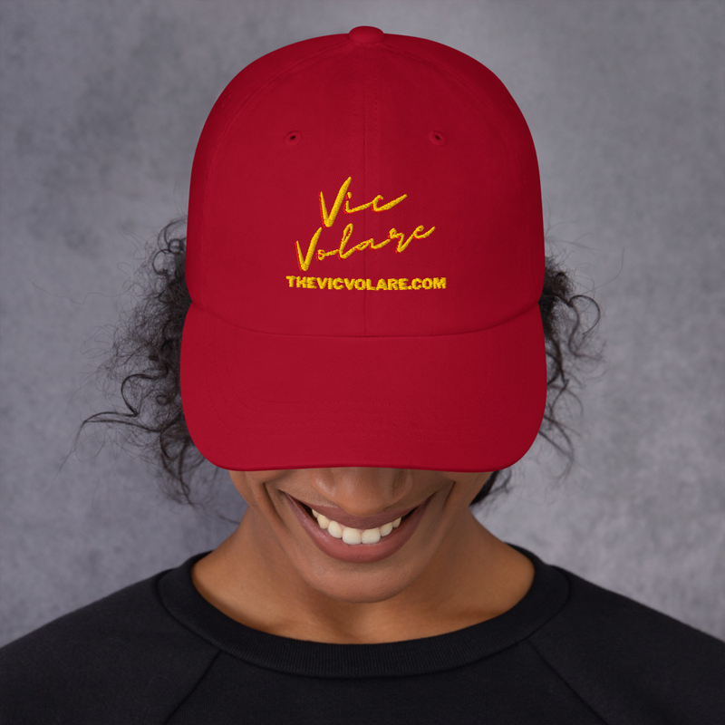 Vic's Embroidered Signature Dad hat
