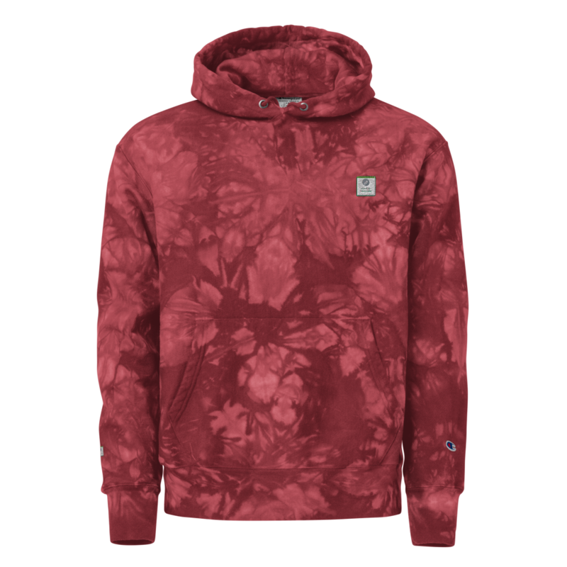 Unisex Champion tie-dye hoodie / S