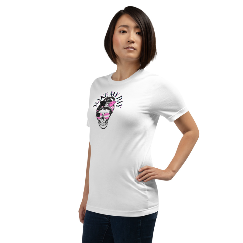 Make My Day - WGOAA Unisex t-shirt w/sleeve print