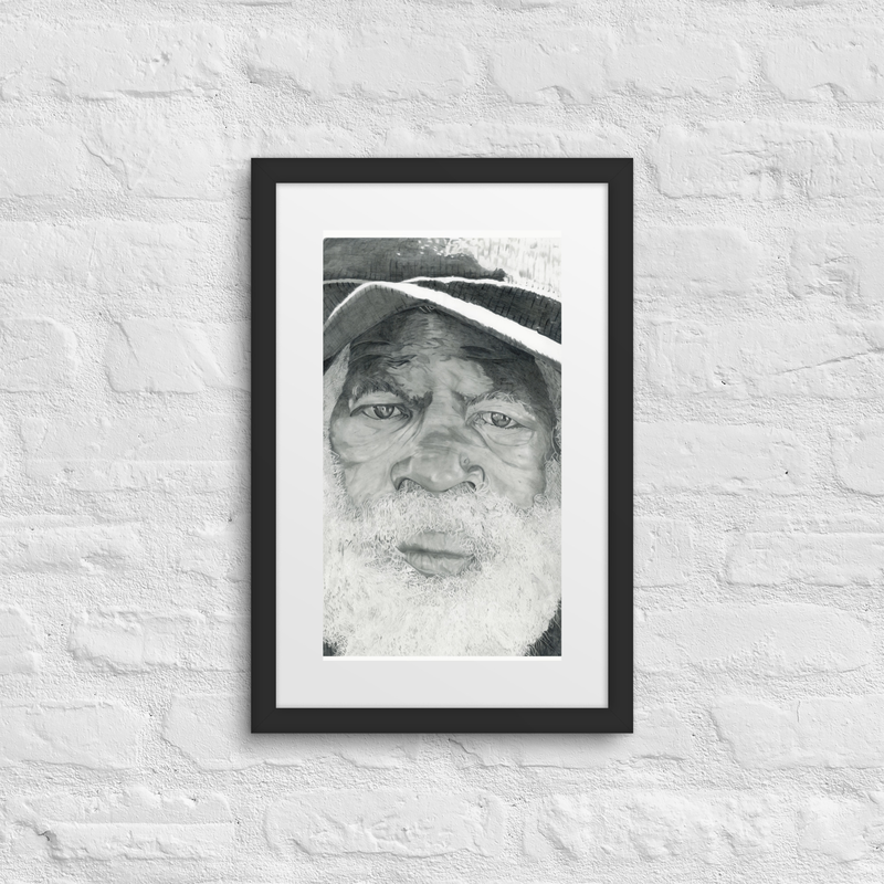 Under the Bridge Framed Print