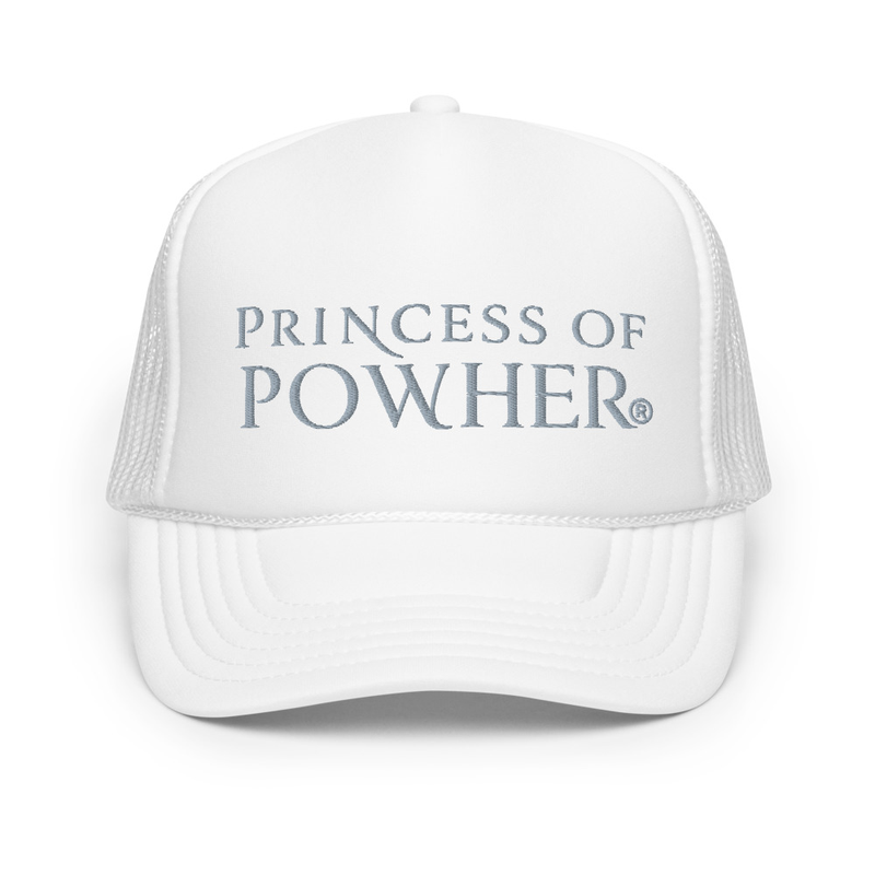 PowHer™ Foam trucker hat – One size, White