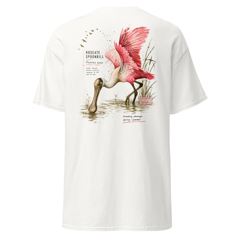 Roseate Spoonbill Absolutely Wild Tee