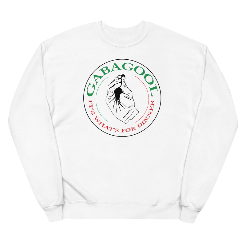 Gabagool - Italian Hand Gesture - Unisex fleece sweatshirt