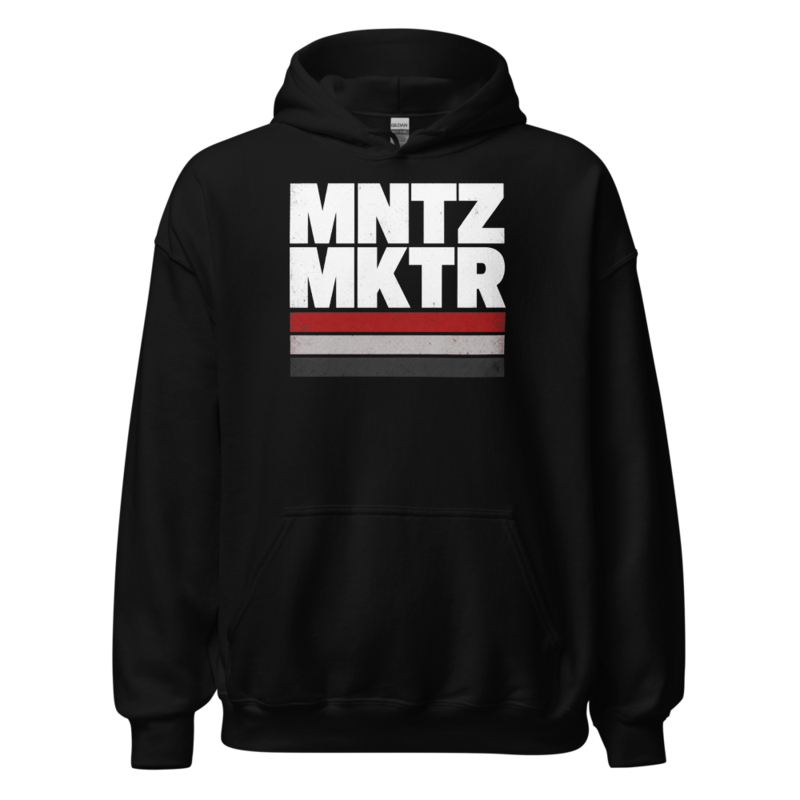 MNTZ MKTR Stack · Red Edition Hoodie