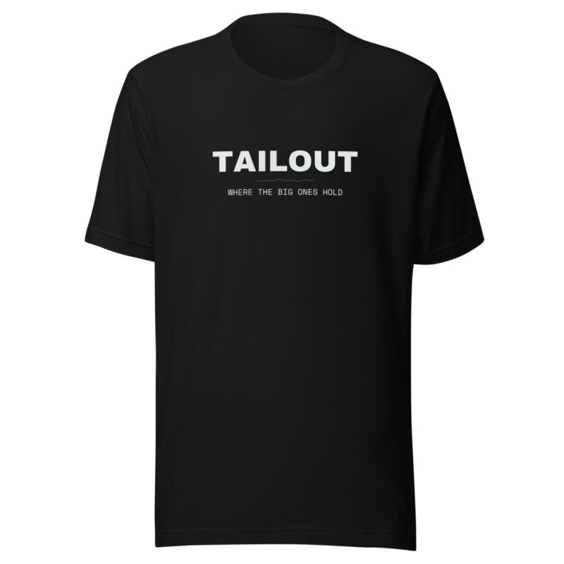TAILOUT Tee — Fly Fishing merch