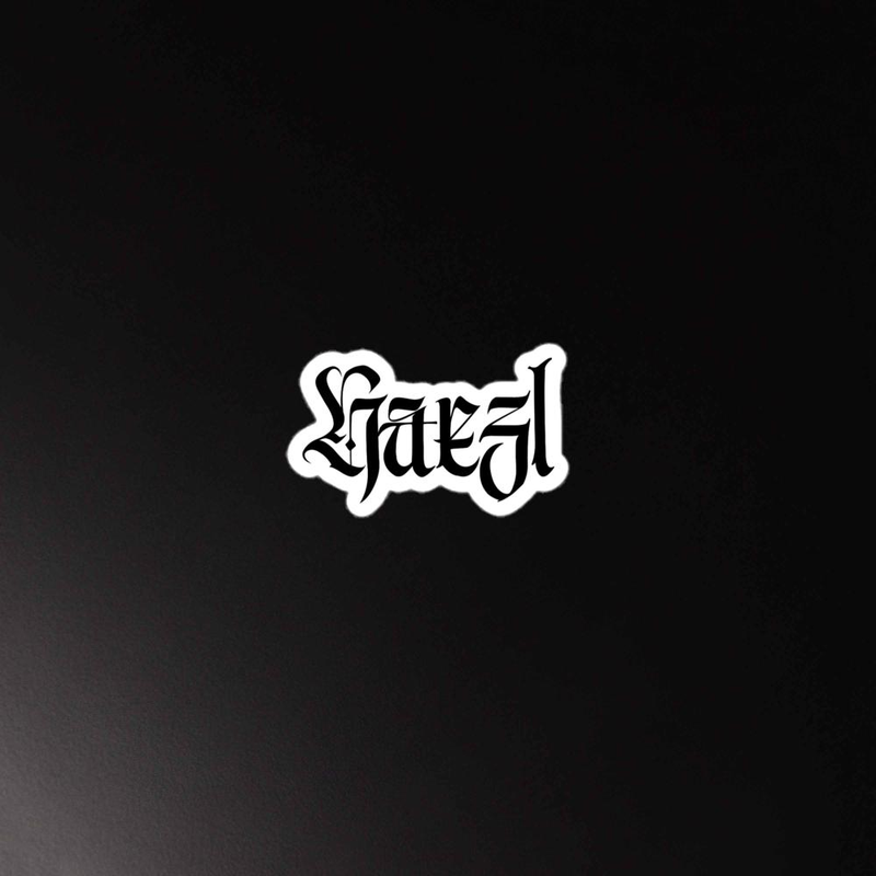 HAEZL Cut Sticker