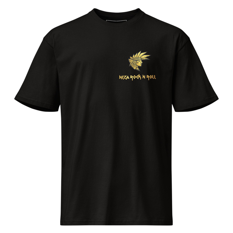 Playera NezaRock — Aztec Label Premium Original