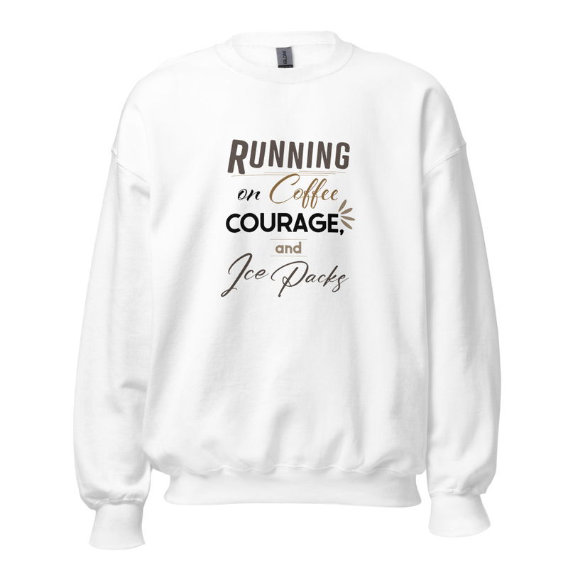 Coffee, Courage & Ice Packs Sweatshirt thumbnail 6