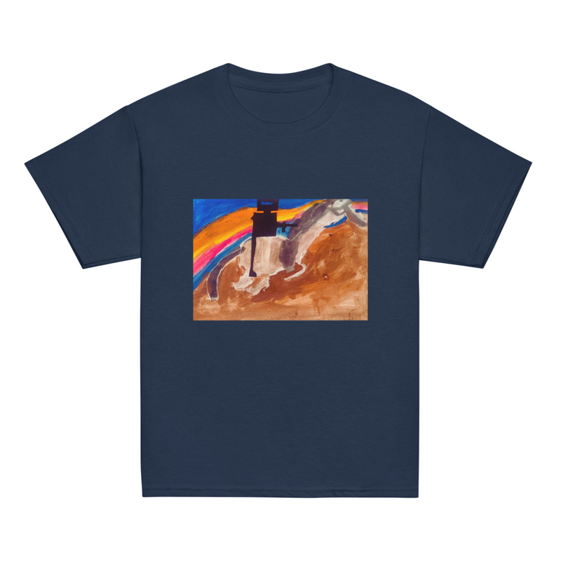 Ned Kelly - Youth Tee – XS, Navy