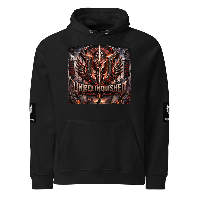 Unisex eco raglan hoodie