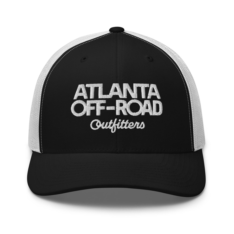 Trucker Cap - White Logo – One size, Black/ White