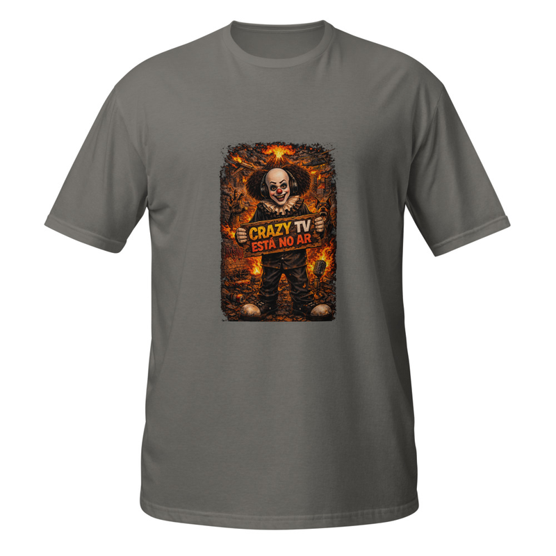 Crazy TV Short-Sleeve Unisex T-Shirt