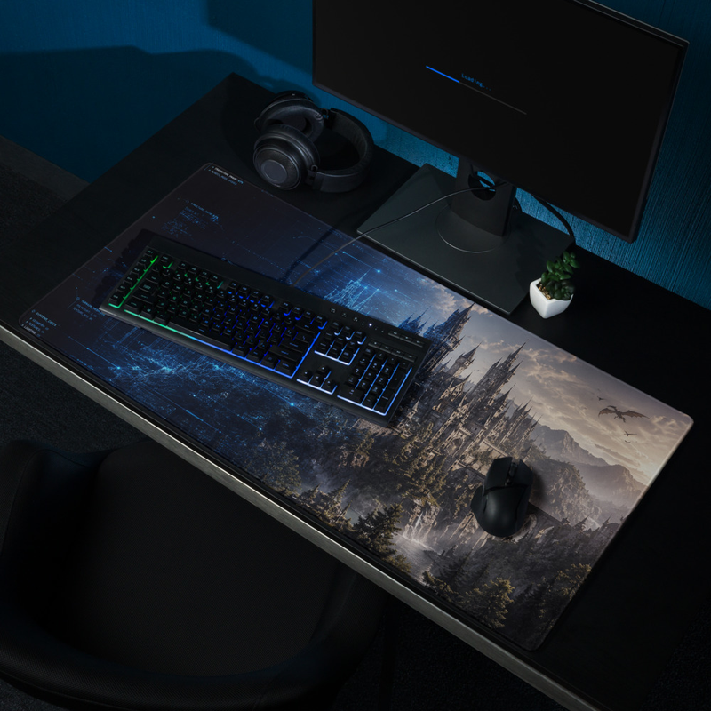Fantasy ComputerVision Gaming Mouse Pad
