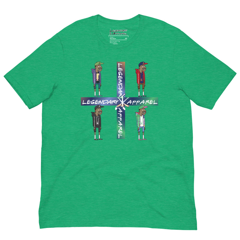 [ flower boii ] tee – 3XL, Heather Kelly