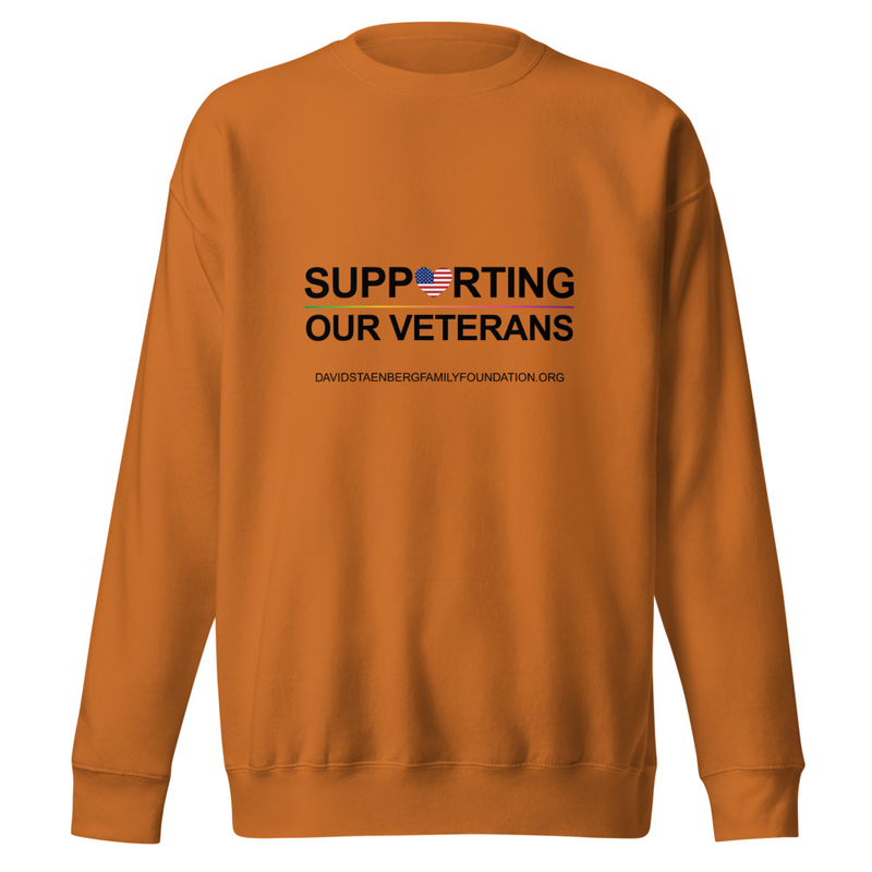 Unisex Premium Sweatshirt | Veteran's Day v1 – M, Adobe