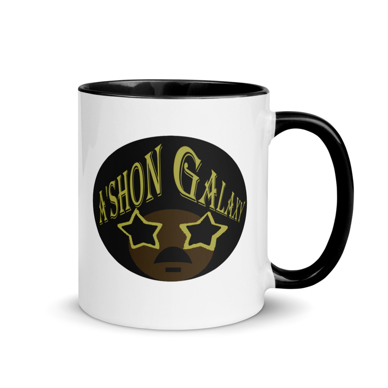A'shon Galaxy Logo Mug with Color Inside