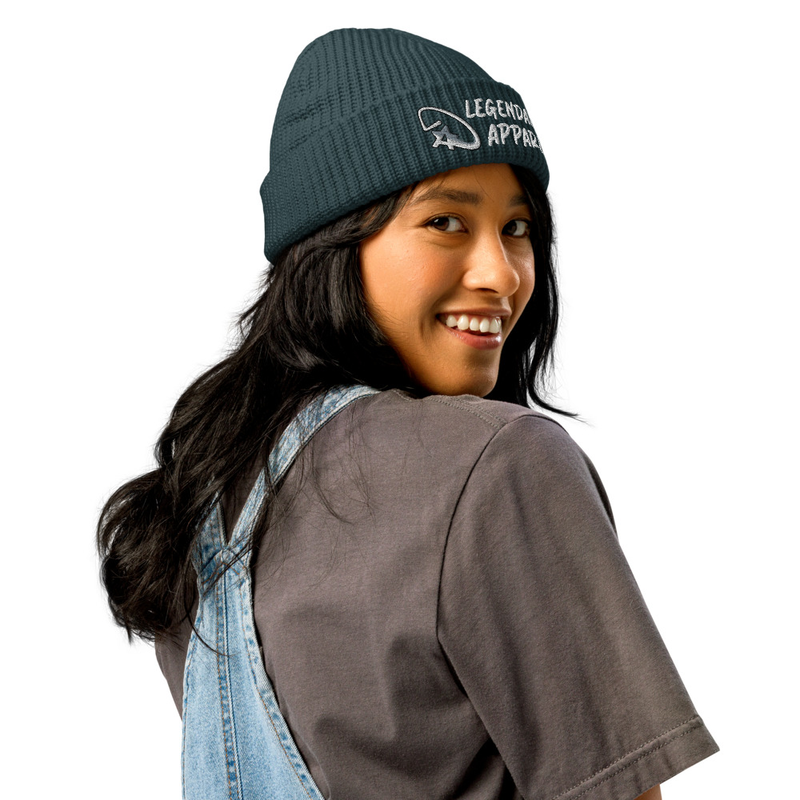 [ Legendary ] Fisherman Beanie – Petrol Blue