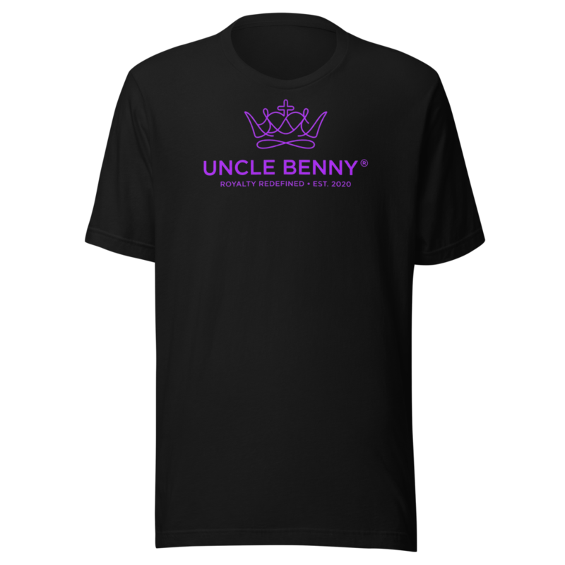 Uncle Benny ® Crown III T-Shirt Neon Purple EST 2020